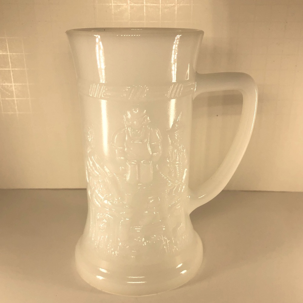 Federal Milk Glass Stein